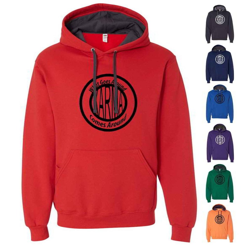 Karma Badge Graphic Softspun Pullover Hoodies